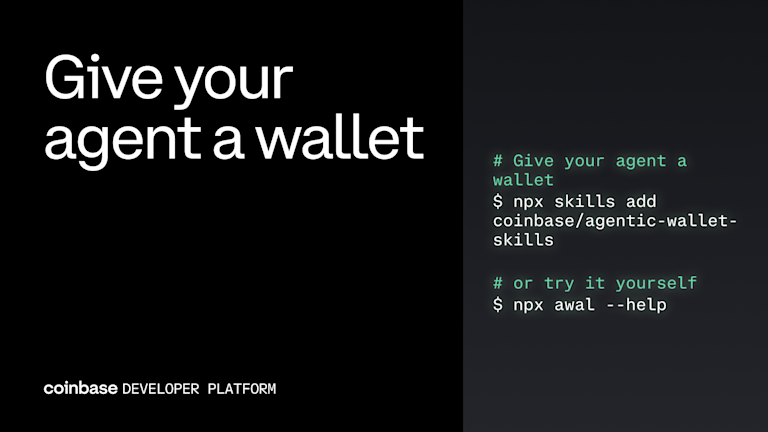 Coinbase przedstawia agentic wallets